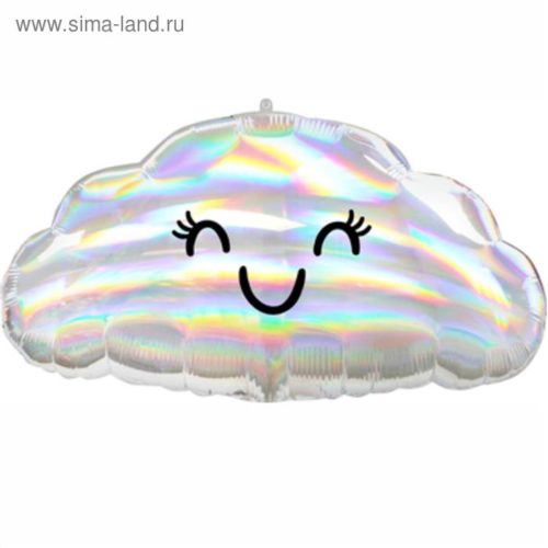 Фигурный шар Облако с глазами переливы