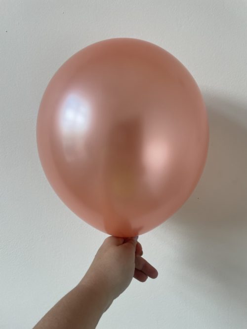 Шар металлик, розовое золото