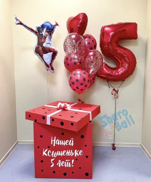 Коробка леди баг